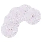7" Trivets for Hot Dishes, 5 Pcs Cotton Rainbow Trivets for Hot Pots and Pans