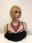 Blonde Balayage Lace front Wig 6"