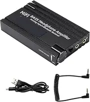 600Ω Bass Headphone Amplifier, Portable Headphone Amplifier with Higher-Fidelity Sound for Musicians