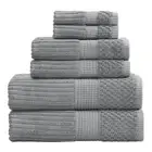 100% Cotton Bath Towel Set 6 Piece Set | Super Soft & Absorbent Quick-Dry 2 B...