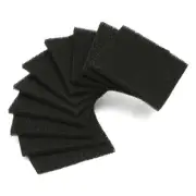 10Pcs Square Universal Activated Carbon Air Filter Sponge Foam Pads 12.8CM