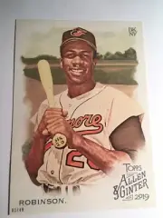 2019 Topps Allen & Ginter Jumbo 5x7 Frank Robinson Orioles 277 05/49