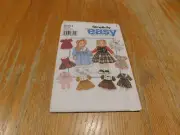 Simplicity Doll Clothes Pattern 8961 - Uncut Factory Fold