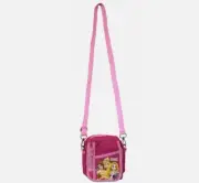 Disney Princess Pink Camera Pouch Bag Wallet Purse with Shoulder Strap