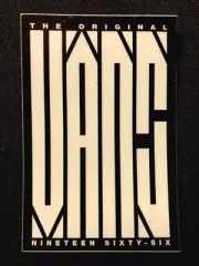 VANS STICKER “NINETEEN SIXTY SIX” 2” x 3”￼ FULLY GLOSSY!