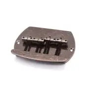 KD By AxLabs Stingray-Style 4-String Bass Bridge - Antique Bronze