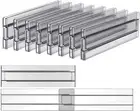 PAKCHOICE 8 Pack Drawer Dividers Organizer Adjustable Expandable from 11-19" Pla