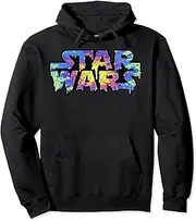 [STAR WARS] Rainbow Drip Logo Pullover Hoodie