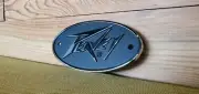 Peavey OEM Logo metal oval style Guitar Bass amp NOS heavy duty