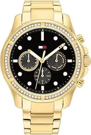 [Tommy Hilfiger] Analogue Multifunction Quartz Watch for women with Silicone or Stainless Steel bracelet