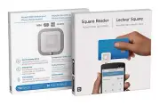 Square Reader for Magstripe with headset jack for Android App, iOS App