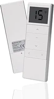 DC1602 15 Channel Motorized Blind Controller, Group Control Replacement Emitter for Windows Shades and Blinds (DC1602)