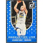 NBA球員卡 STEPHEN CURRY 2014-15 DONRUSS PRODUCTION LINE SCORING