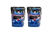 2x 70pc Finish Dishwasher Tablets Powerball Ultimate All-in-1 Dish Cleaner Soap