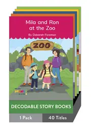 Nelson Phonics-in-a-Box 3: Decodable Story Books x 40