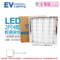 在飛比找PChome24h購物優惠-EVERLIGHT億光 LED T8 9W 6500K 白光