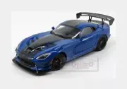 1:18 Autoart Dodge Viper Acr 2017 Competition Blue Black AA71734 Model