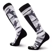 Midweight Camoboard Socks – Merino Wool Winter Cold Weather OTC Ski Small Snow