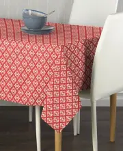 Christmas Damask Red Signature Tablecloths - Assorted Sizes!