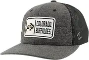 Zephyr ZHATS Standard NCAA Officially Licensed Trucker Hat Carson Patch Defer Black