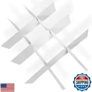 qiqee 20 Sets White Cookie Dividers For 12 Cupcake Boxes