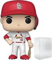 POP MLB: Cardinals - Paul Goldschmidt Funko Vinyl Figure (Bundled with Compatible Box Protector Case), Multicolor, 3.75 inches