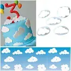 5PCS Cloud Shape Cookie Cutter Custom Made 3D Printed Fondant Biscuit SFR