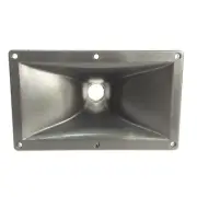 8"x 4.75" Rectangle ABS Plastic Bolt-On Horn For Assorted Exit Driver 1" Throat