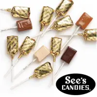 在飛比找蝦皮購物優惠-現貨🇺🇸See’s Candies 棒棒糖 單支零售 See