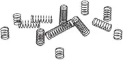 15pcs 0.9mm Wire Diameter Compression Springs Elastic Coils Compressed Spring Pressure Rings 10mm-50mm Lenght 5mm/6mm/7mm/8mm/9mm/10mm/11mm/12mm(30mm,12mm)