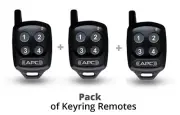 APC Remote Control 3x Value Pack for Complete Range of APC Gate Openers