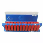 1 Box Dental Preformed Casting Bite Base Block Wax Occlusal Rims Red - Hard 12Pc