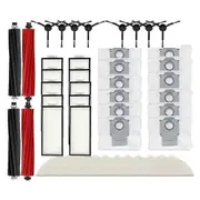 Main Side Brush, Filter, Mop Cloths, Dust Bag for Q8 Max/Q8 Max+ Robot Vacuum