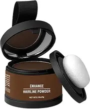 Hairline Powder | Hair Texture Powder with Applicator, Root Touchup Cover Up,Waterproof Hair Shading Concealer for Gray Coverage, Fine, Thinning Hair
