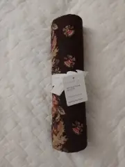 pottery barn Antique Rose Cotton Table Throw original $89 new