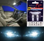 LED 5050 Light White 6000K 194 Two Bulbs License Plate Tag Replacement SMD JDM