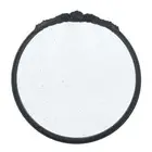 Modern Classic Round Mirror with hand carved Rose on frame top