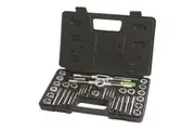 Frost 40 Piece Metric Tap and Die Set T & Bar Type Tap Wrench Thread Pitch Gauge