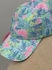 NWT - Lilly Pulitzer Run Around Hat Cap in " Lilly Loves DC “