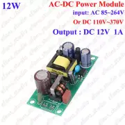 AC-DC Converter Switching Power Supply Board AC 110V 220V 230V to DC 12V 1A
