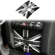 Center Cigarette Lighter Panel Cover Trim Gray Union Jack for Mini Cooper F60