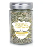 Kintra Lemongrass Ginger and Lemon Myrtle Loose Leaf Tea 60g Jar x 1