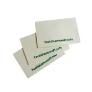 TechDiamonTools Set of 3 Wool Cloths for Buffing or Polishing green