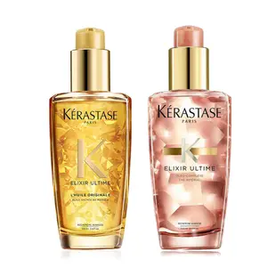 {保證公司貨}KERASTASE 卡詩 金緻柔馭露100ML/金緻 花樣粉100ML 護髮油 巴黎卡詩