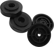 MINAOLULUS 4pcs Speaker Isolation Feet Non Skid Rubber Bumpers for Amplifier Turntable Shock Absorption Pads for Enhanced Audio