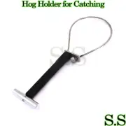 New Hog Holder for Catching Veterinary Instruments