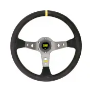 New OMP CORSICA TITANIUM Suede Steering Wheel
