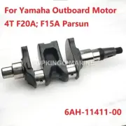 Crankshaft Assy For Yamaha Outboard Engine 4T 15HP 20HP F15 F20 6AH-11411-00