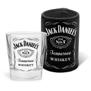 Jack Daniel Spirit Glass And Can Cooler Pack