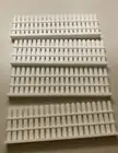 o scale scale fencing white picket / privacy fence lot of 4 heavy duty